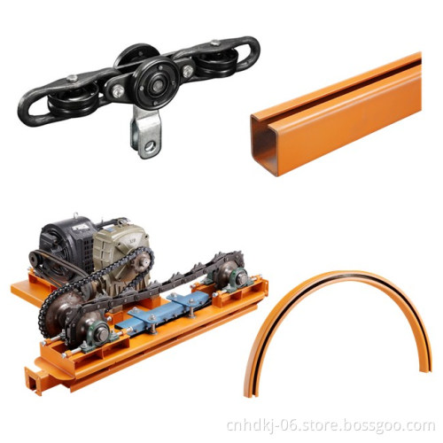 Cheap overhead trolley chain conveyor powder coating